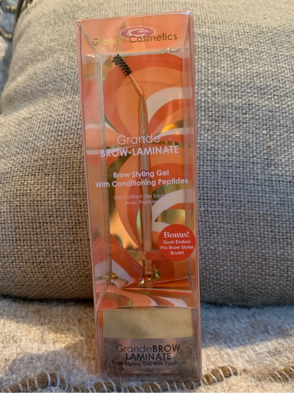 Grande Brow-Laminate Styling Gel With Peptides